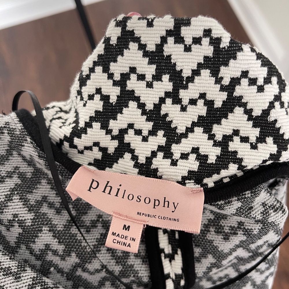 Herringbone Philosophy Jacket - Sweater Jacket - … - image 7